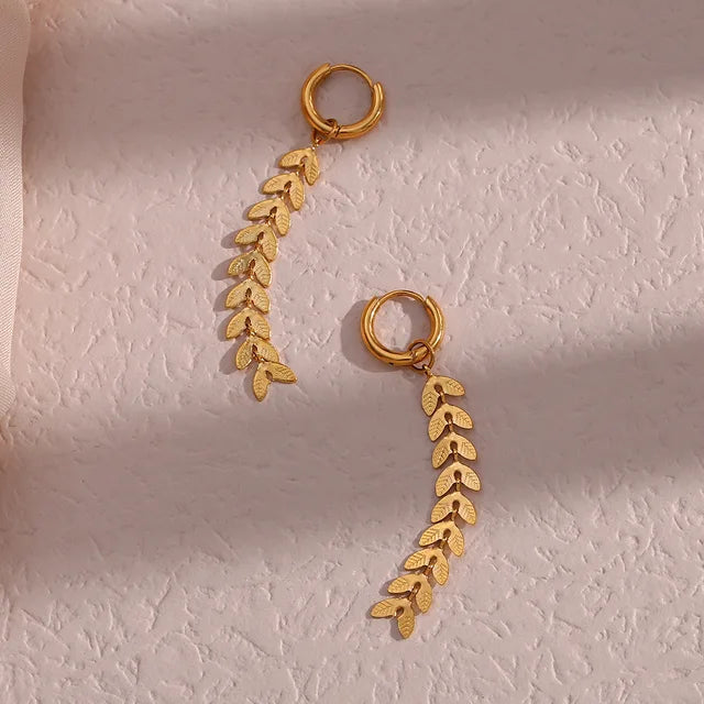 Isabella Fishtail Earrings from Luna Jewelry