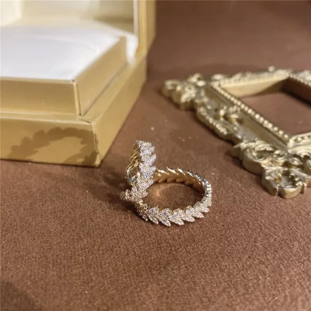 Glamoureuze Mode Kristal Elegante Oor Manchetten