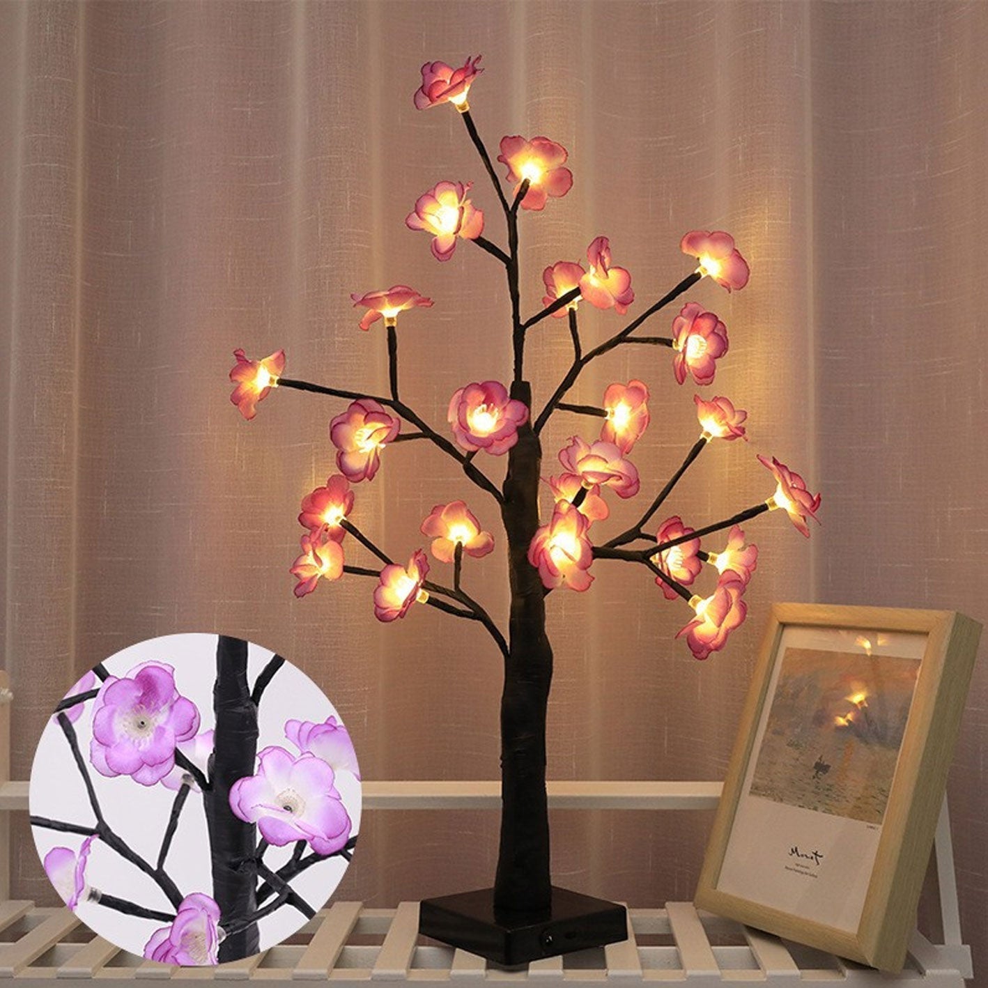 Moderne Boomvormige LED Tafellamp