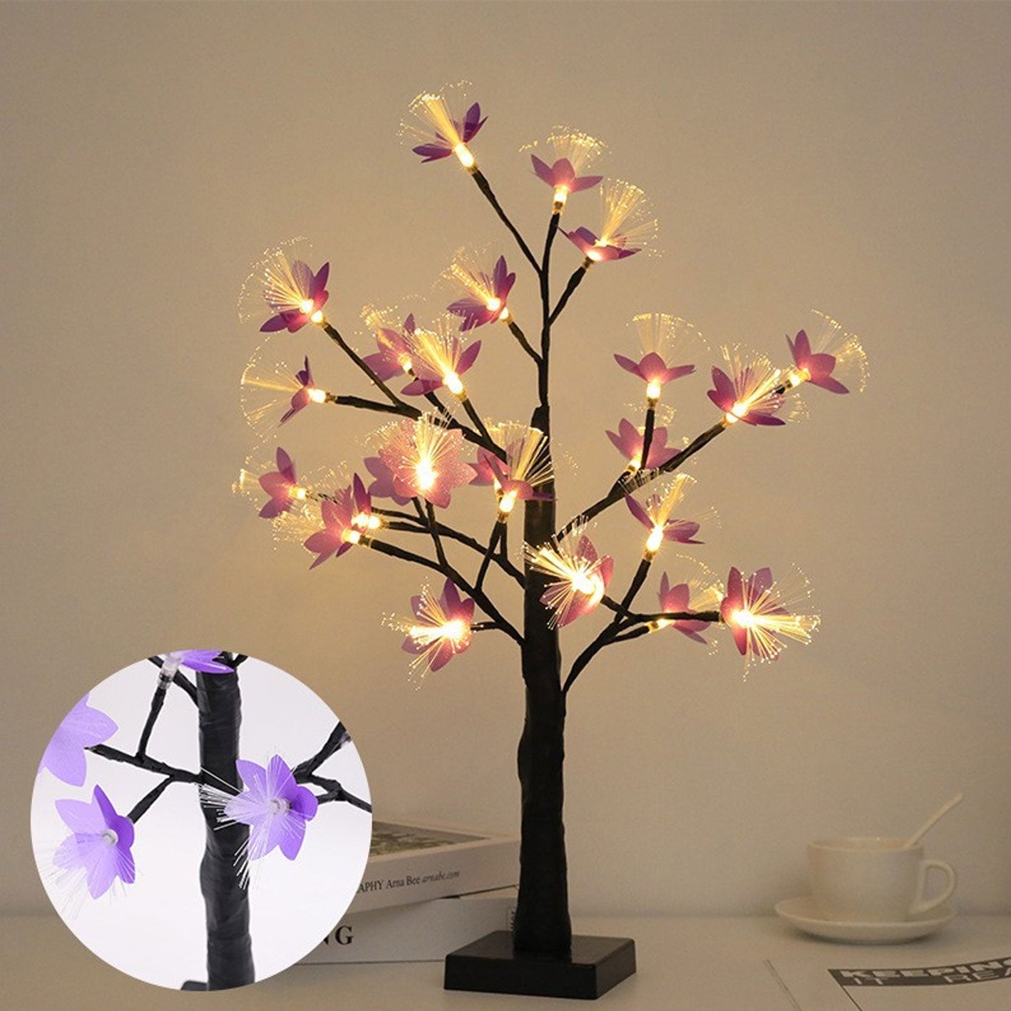 Moderne Boomvormige LED Tafellamp