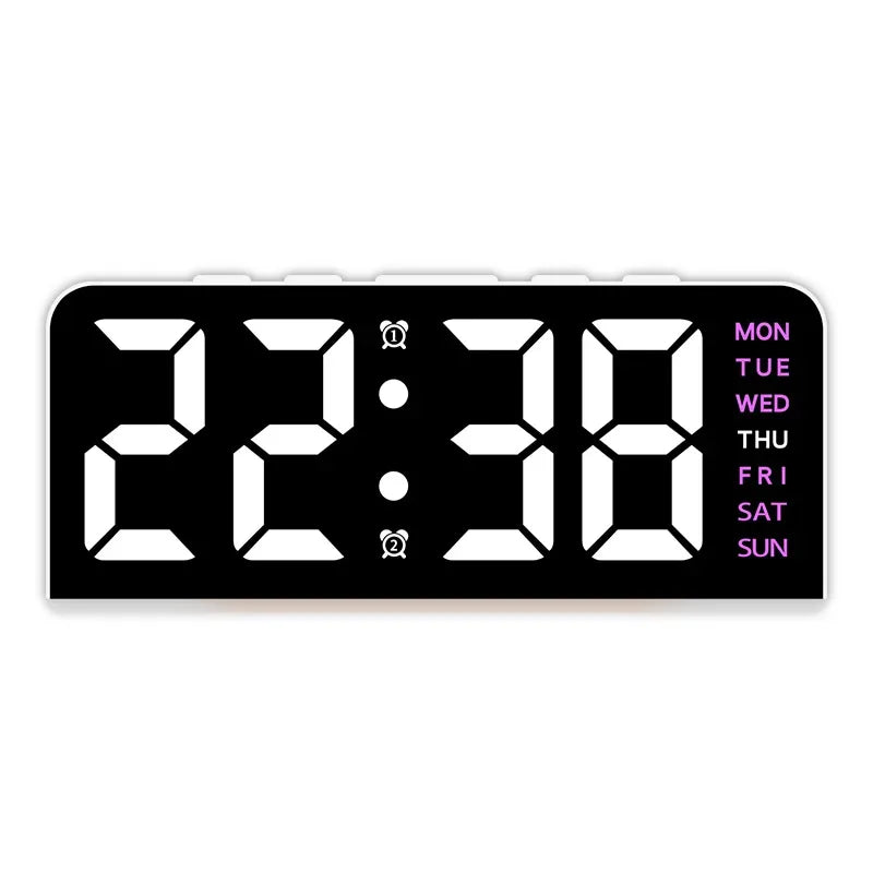 Moderne Digitale Wekker met LED Display