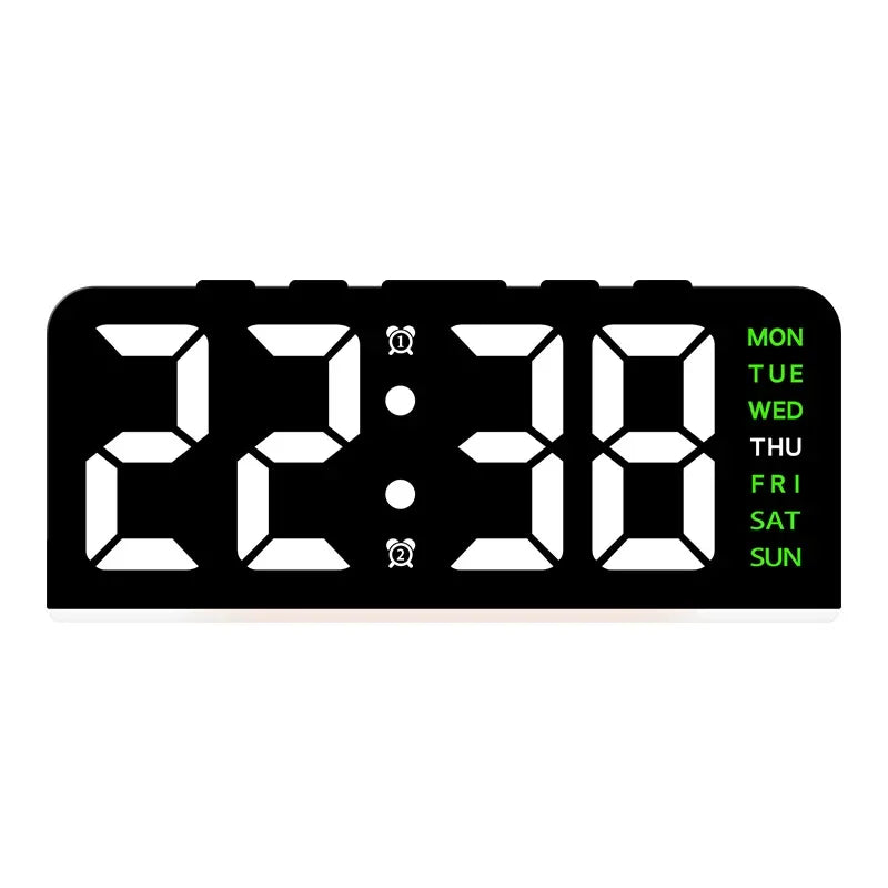 Moderne Digitale Wekker met LED Display