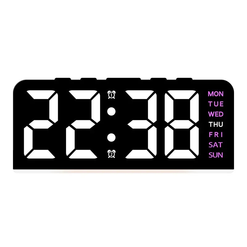 Moderne Digitale Wekker met LED Display
