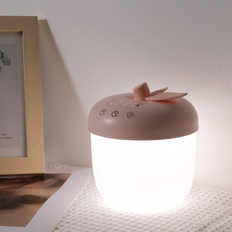 Sveglia Digitale Moderna con Luce Notturna a Forma di Mela