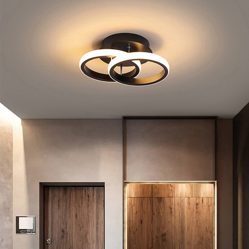 Moderne LED Plafondlamp met Gedraaide Vorm