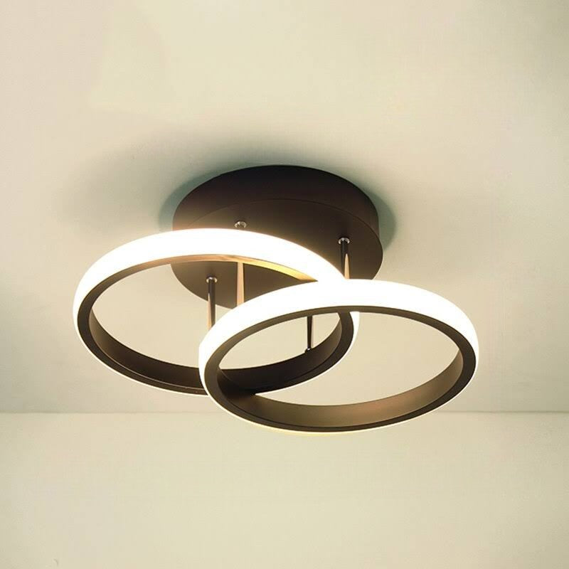 Moderne LED Plafondlamp met Gedraaide Vorm