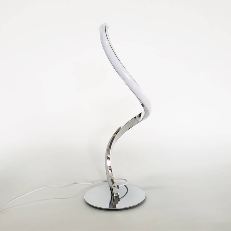 Moderne LED Spiraltischlamp