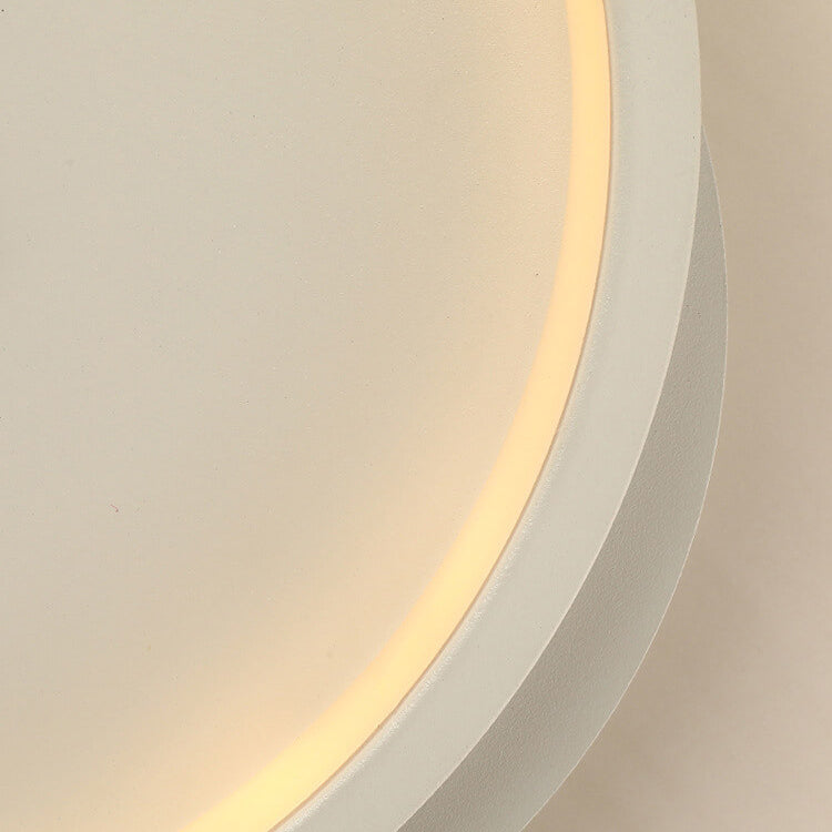 Orologio da parete LED moderno con design della luna