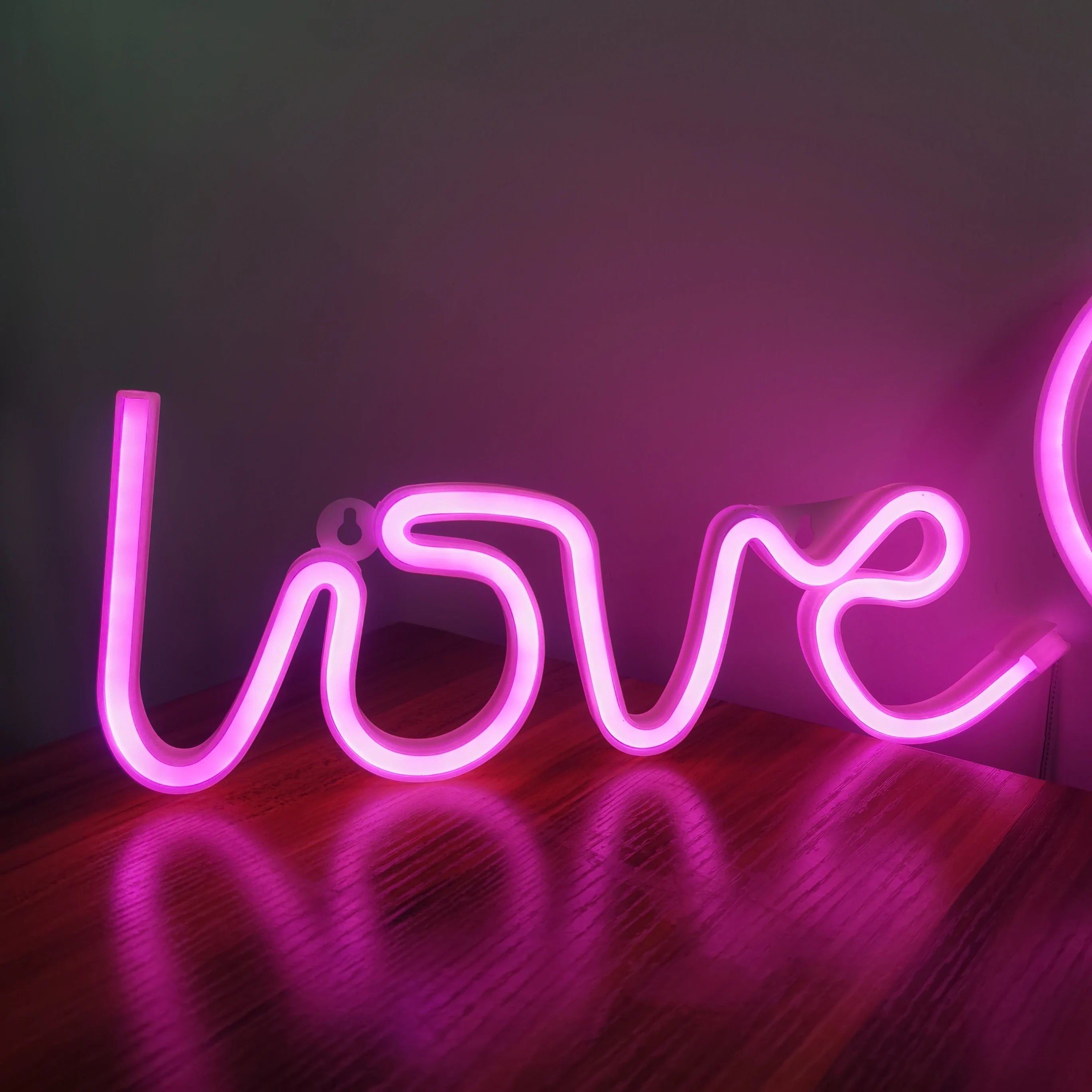 Lampada da parete LED al neon moderna