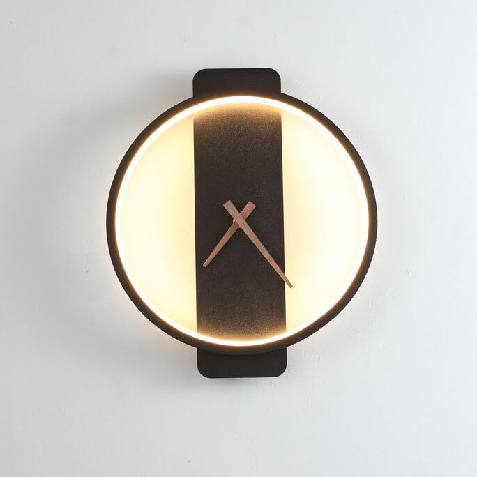 Orologio da parete moderno con illuminazione LED