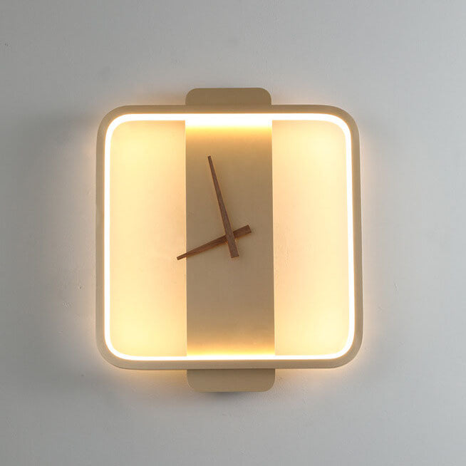 Orologio da parete moderno con illuminazione LED