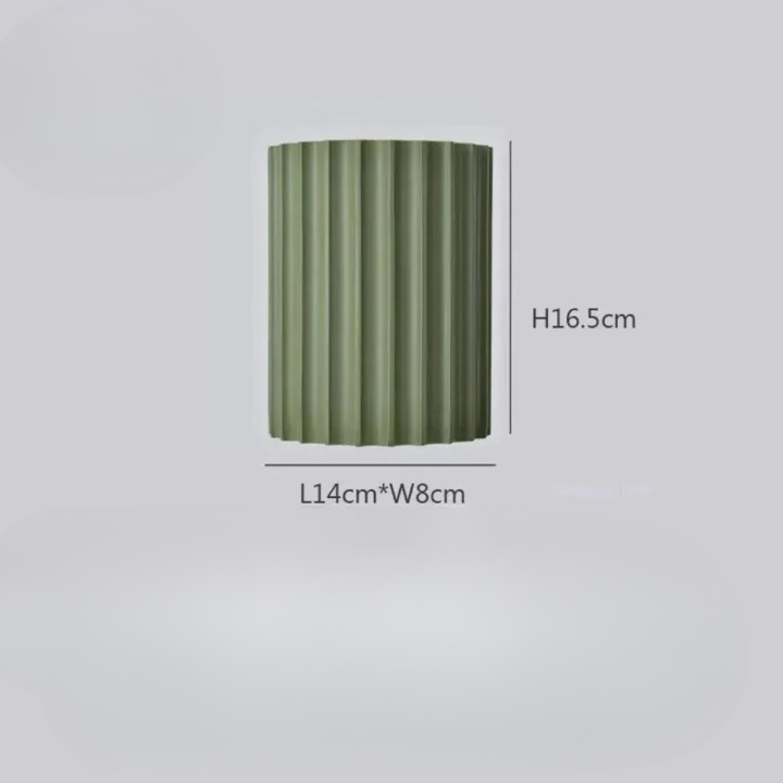 Moderne cilinderwandlamp met ribben
