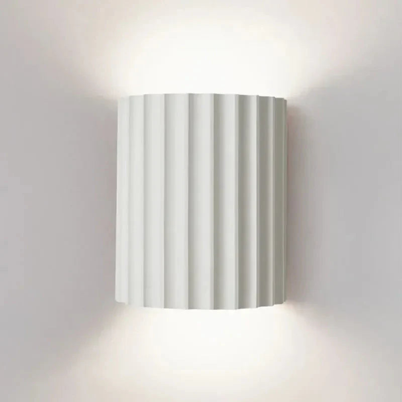 Lampada da parete LED moderna scanalata