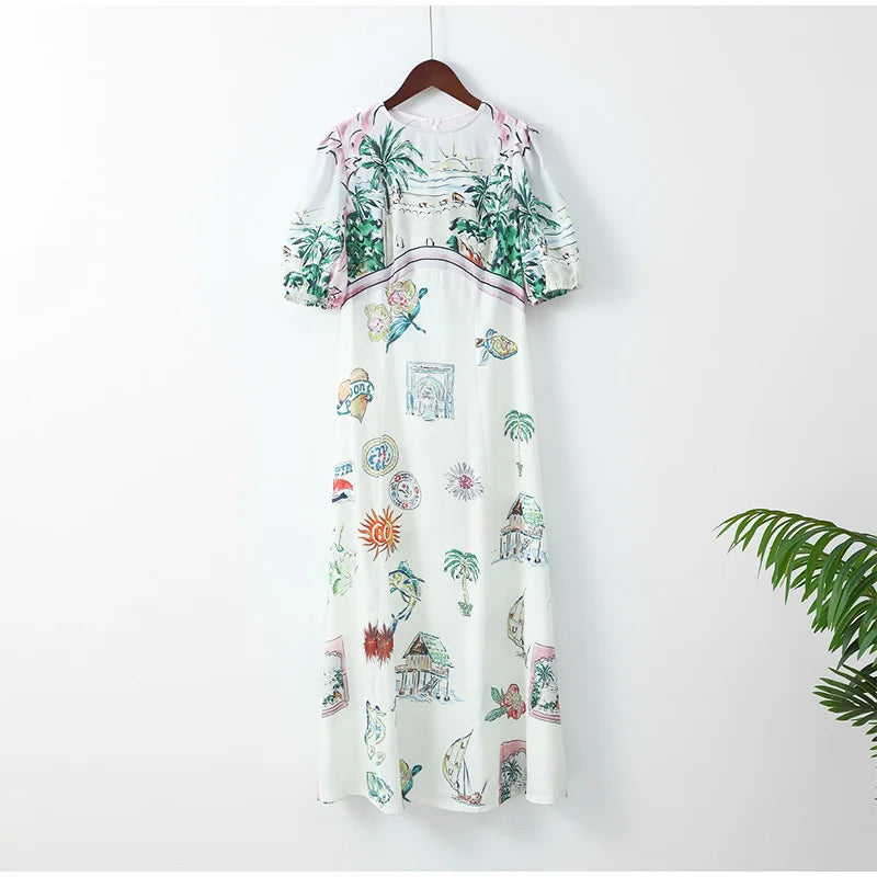 Fleurora Elegant Summer Dress