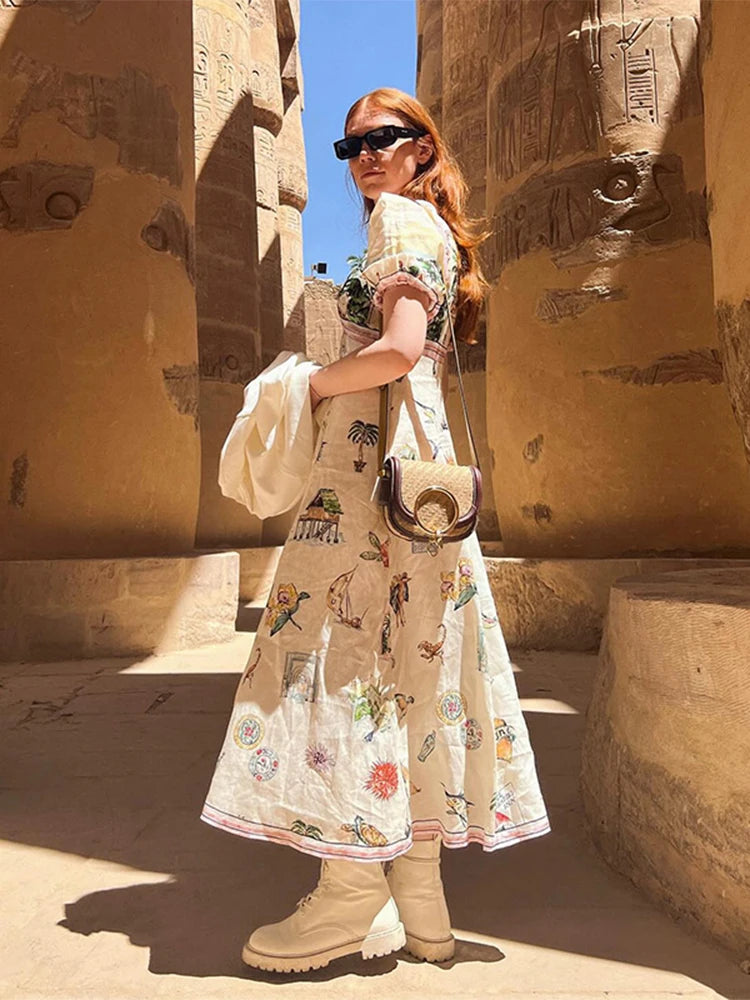 Fleurora Elegante Zomerjurk