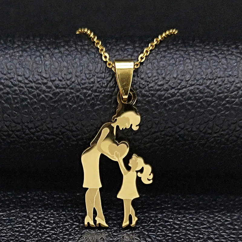 Betekenisvolle Moeder-Dochter Familie Ketting