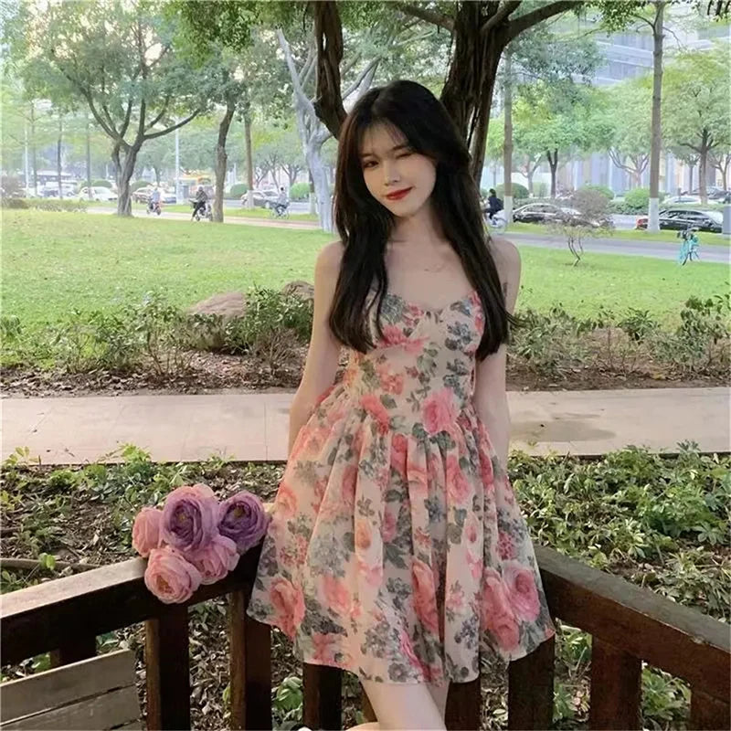 Bloemen A-lijn Zomerjurk door Chique Vrouw