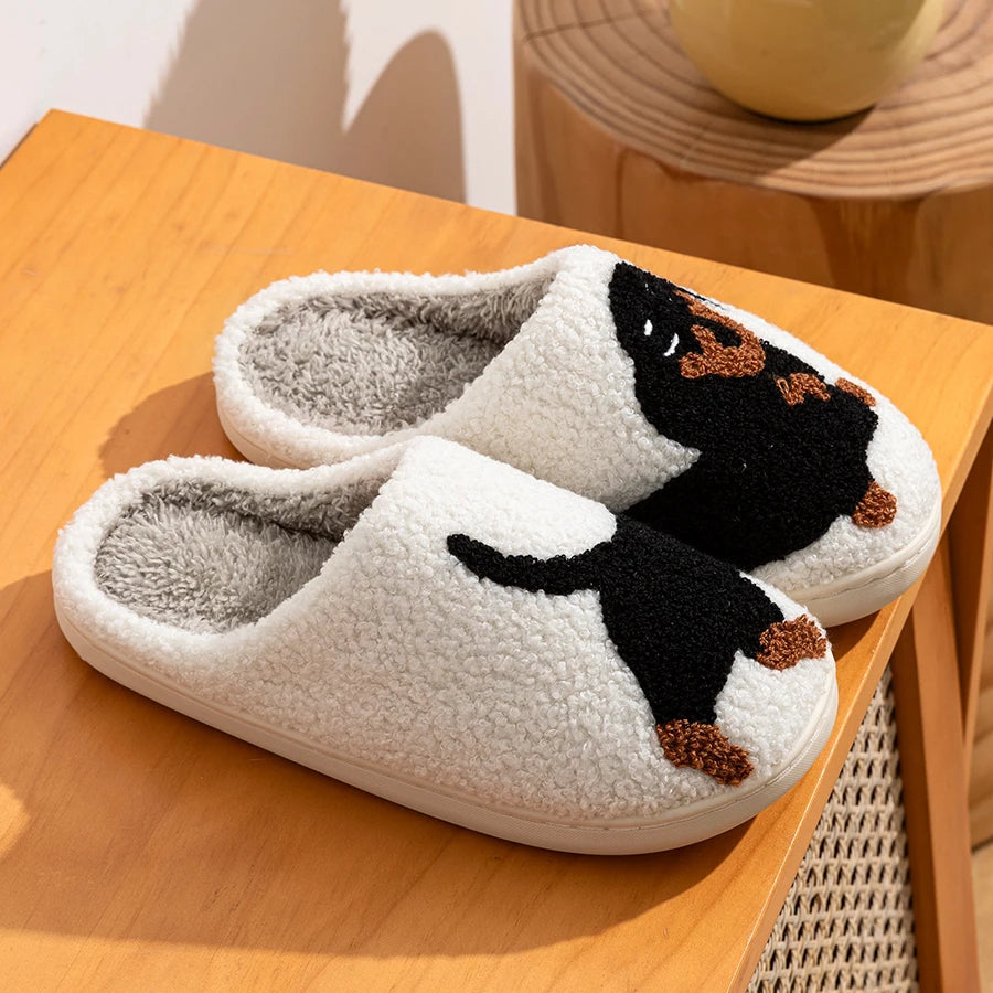 Nadia | Pantoffels met hondenmotief voor comfort en warmte