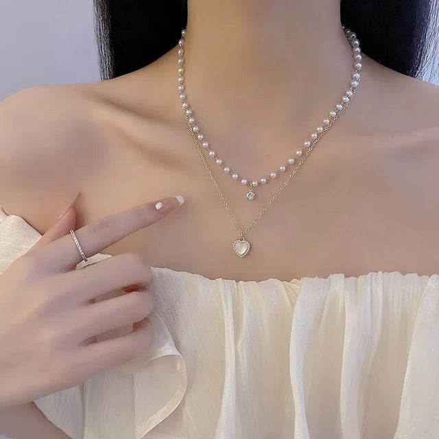 Nova Parels en Vlinders Ketting