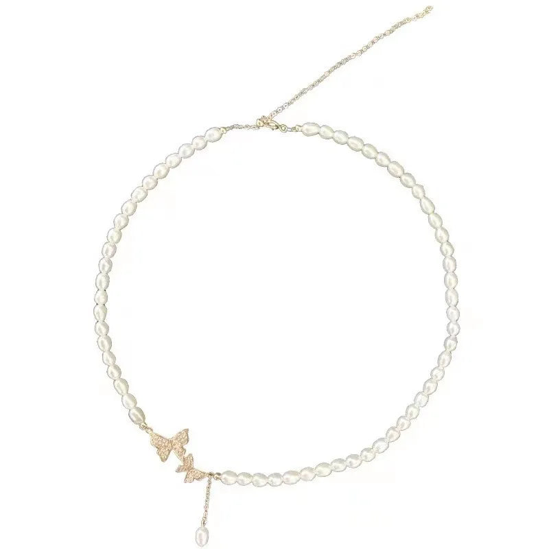 Nova Parels en Vlinders Ketting
