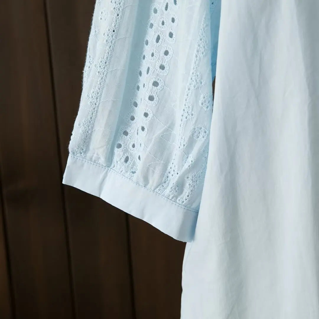 Camicia trasparente in cotone per donna Katoenen