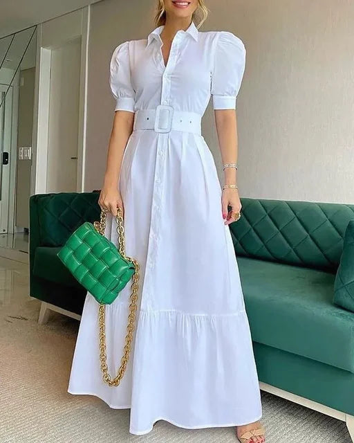 Luxe Lange Jurk voor Dames van Stella Mode