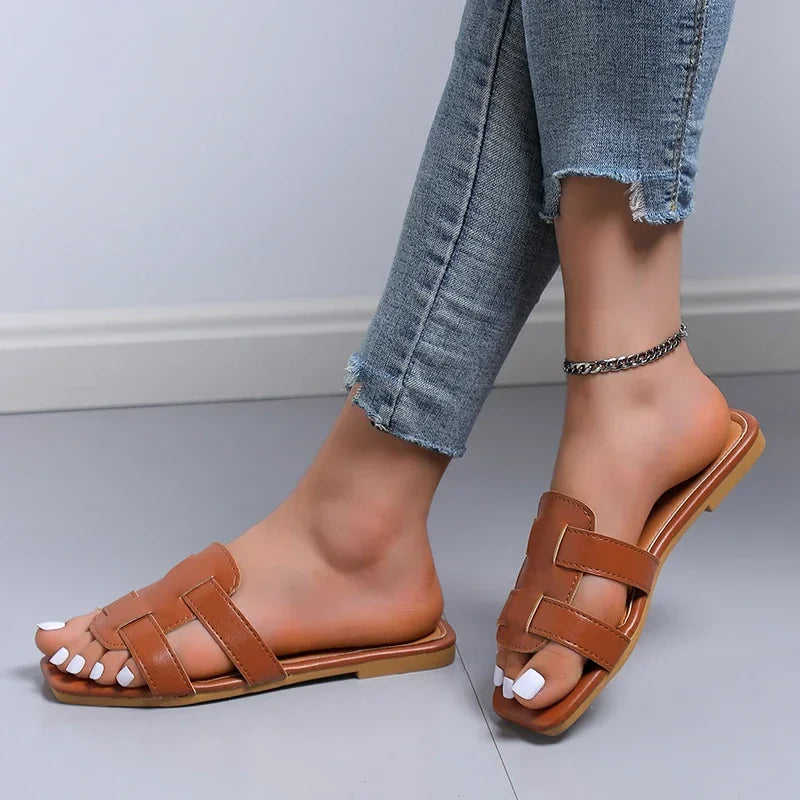 Zomers Roman Fashion Slippers voor Vrouwen