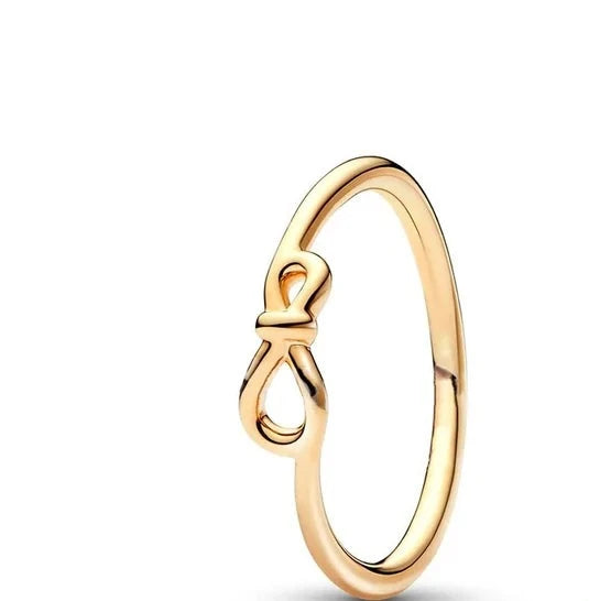 Glimmende Liebe Silberner Ring