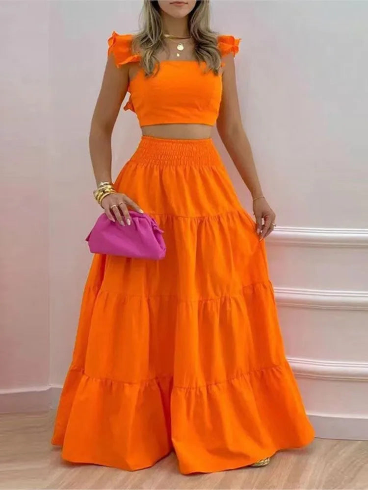 LushStyle elegante vestito a due pezzi