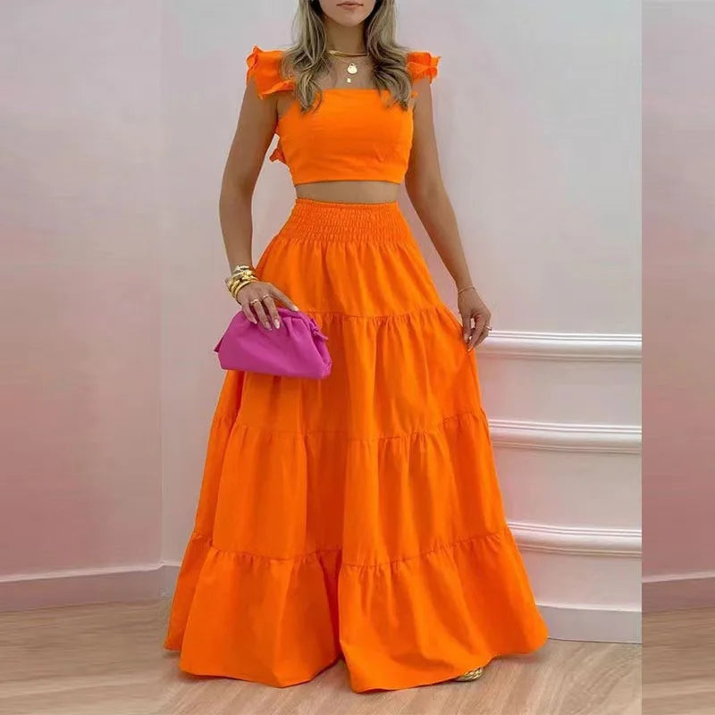 LushStyle elegante vestito a due pezzi