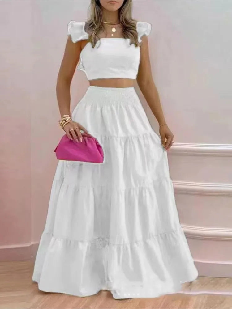 LushStyle elegante vestito a due pezzi