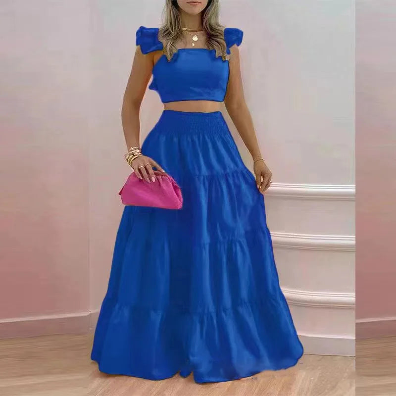 LushStyle elegante vestito a due pezzi