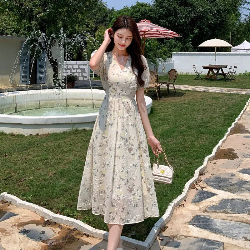 Enchanting Summer Chiffon Fairy Dress