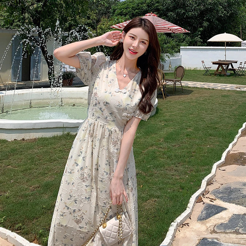 Enchanting Summer Chiffon Fairy Dress