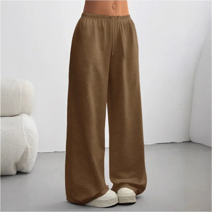 Nora | Casual effen joggingbroek