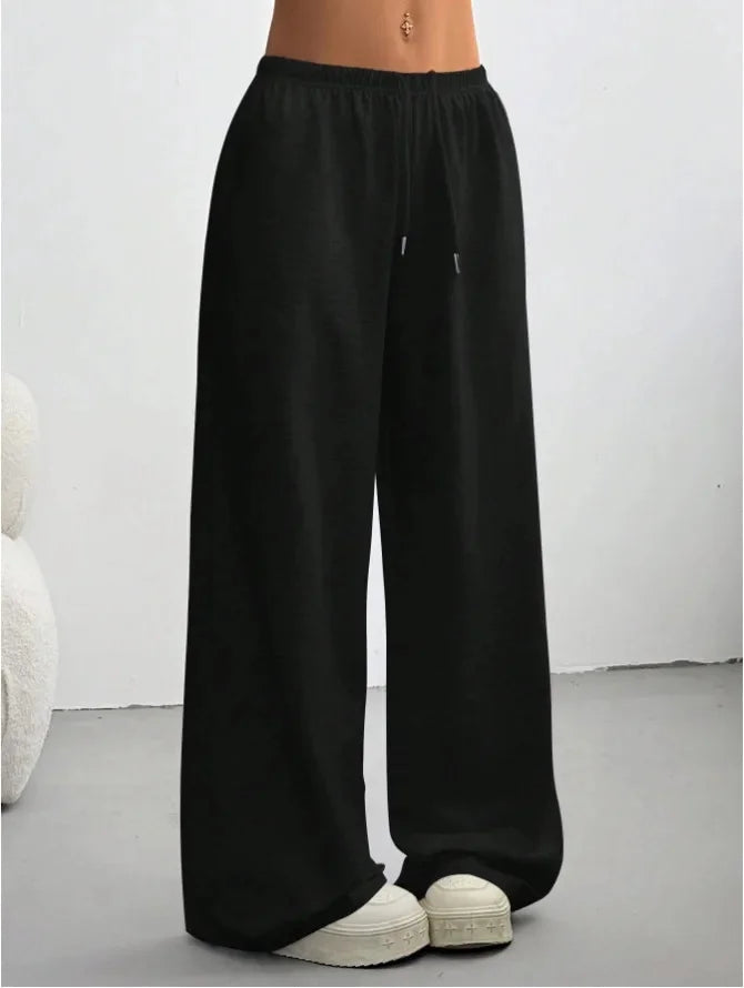 Nora | Casual effen joggingbroek