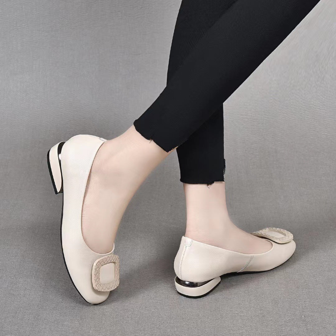 Mirella Leather Ortho Shoes for Style
