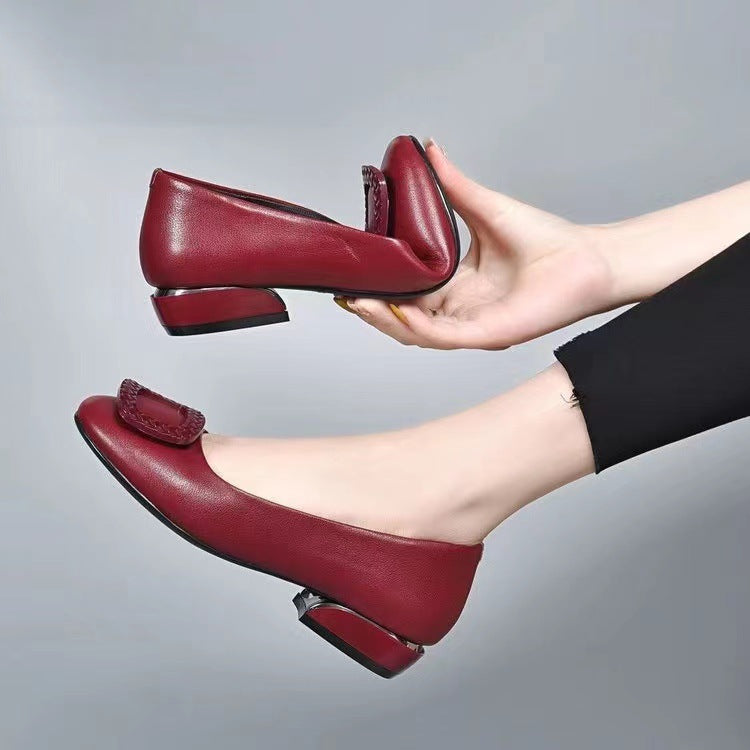 Mirella Leather Ortho Shoes for Style