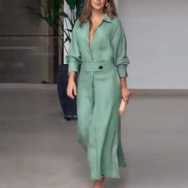Velanora | Kleid mit langen Ärmeln