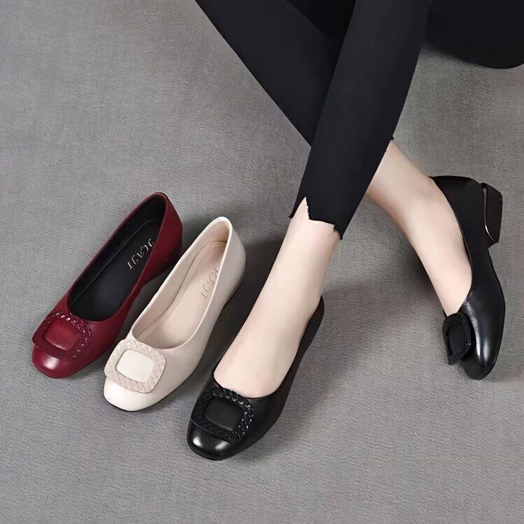 Mirella Leather Ortho Shoes for Style