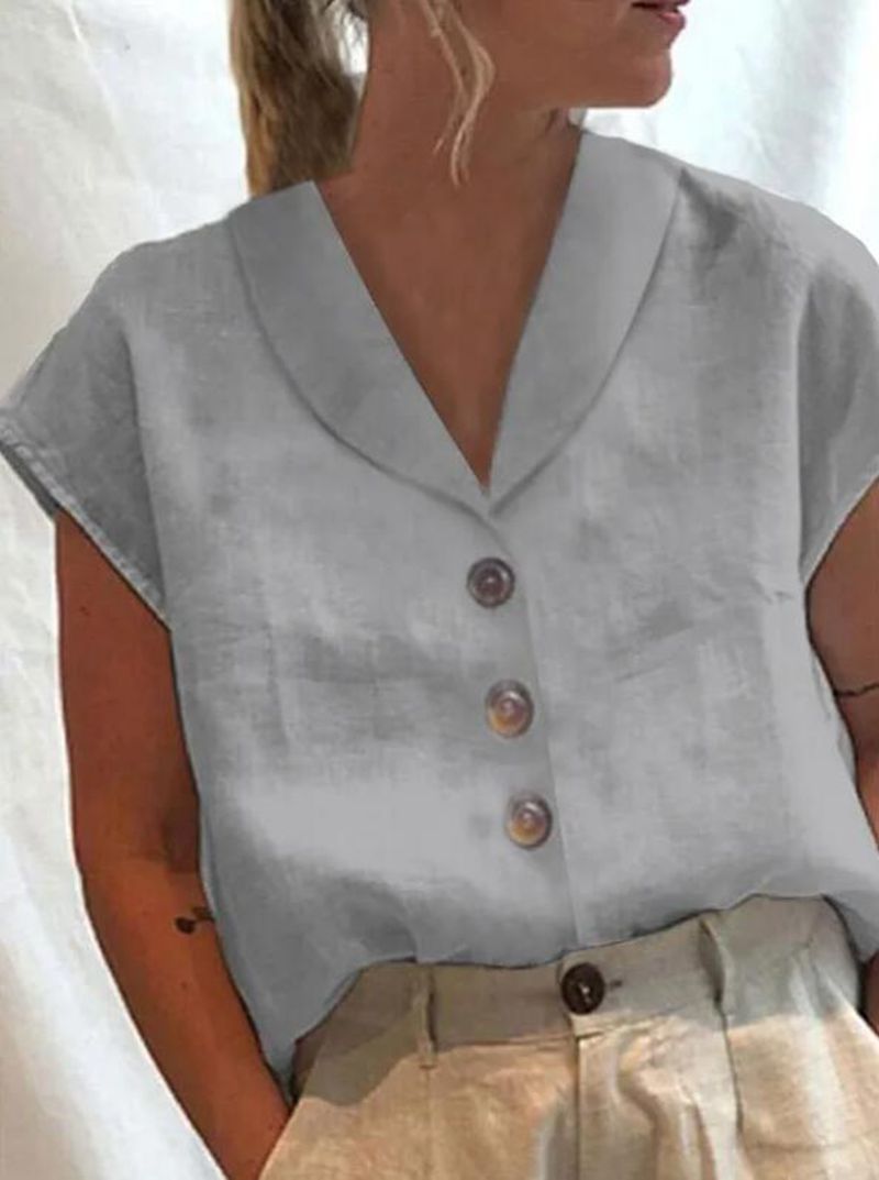 Belle Élan - Modische Kragenbluse für Damen