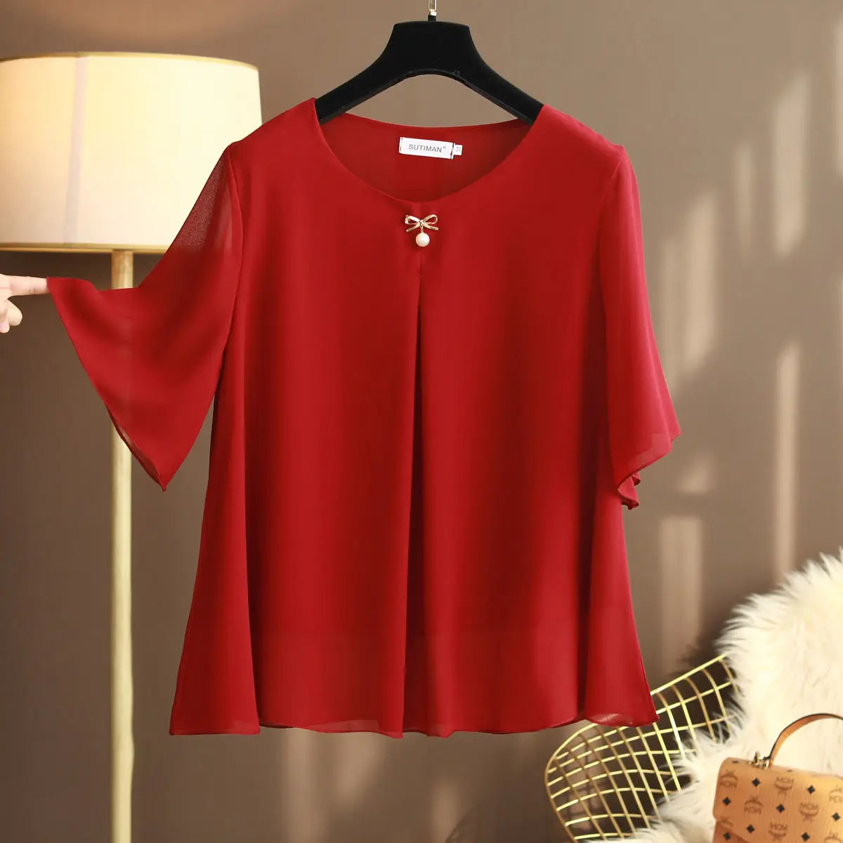 Zomerse Chiffon Blouses - De Ideale Keuze voor Vrouwen met Overgewicht!