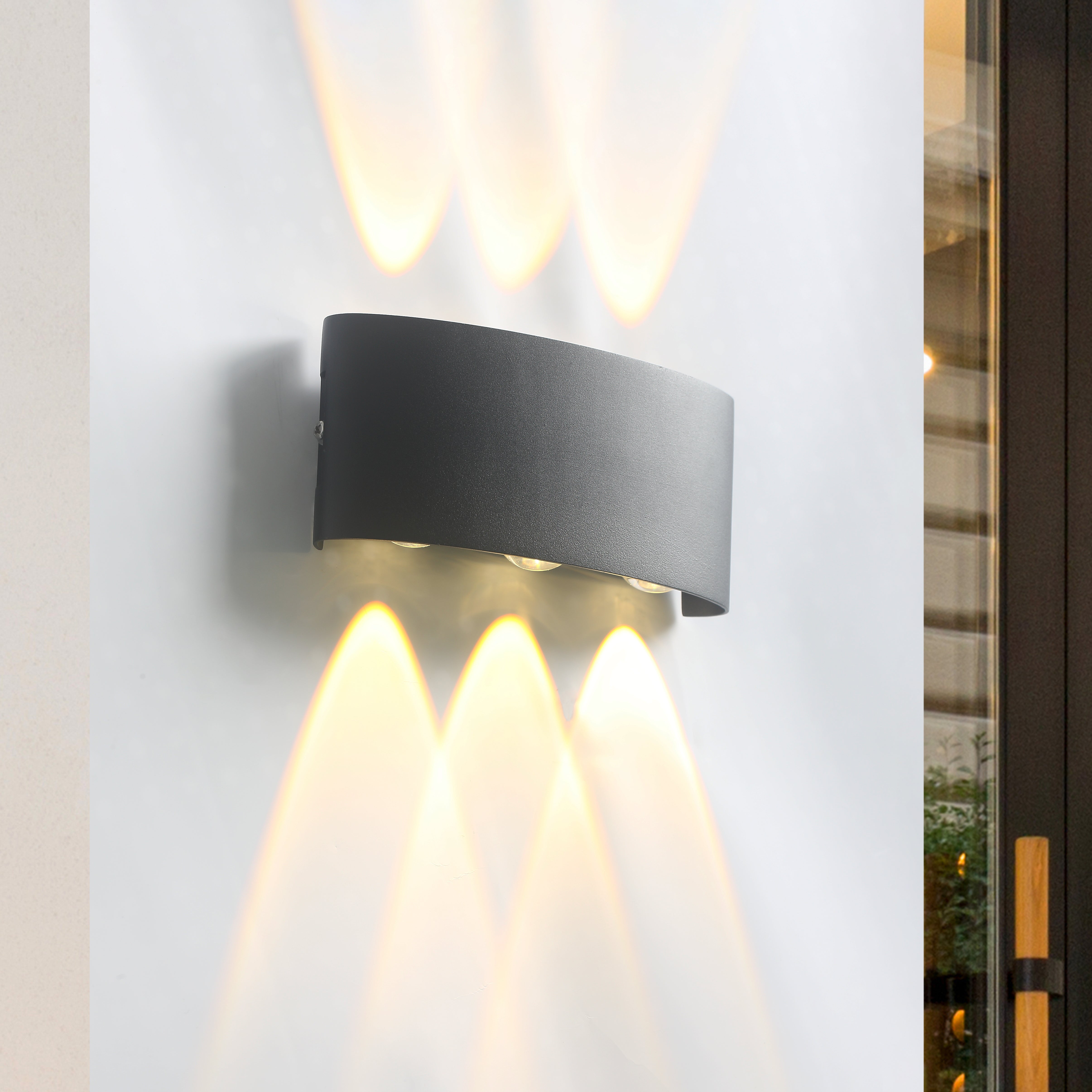 Odela | Wandlamp Stijlvol | Tijdloos Zwart