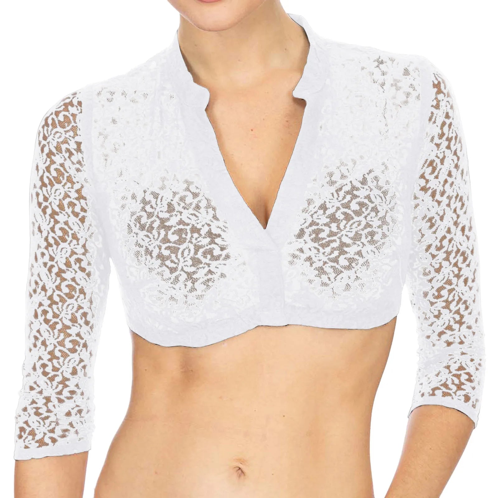 Beautiful Oktoberfest Lace Blouse