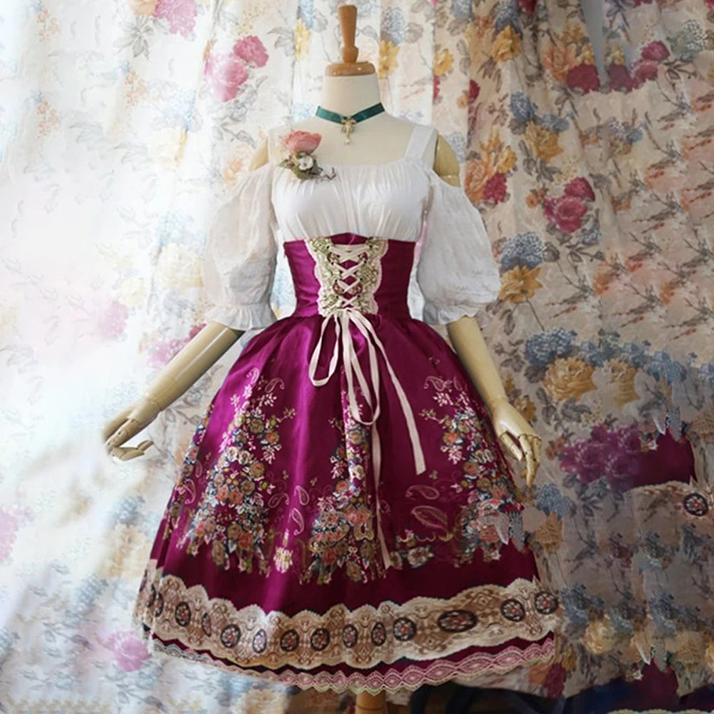 Incantevole vestito Dirndl per Oktoberfest