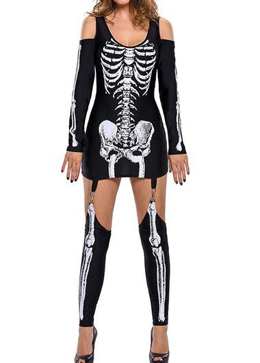 Ornella | Halloween kostuum ingesteld op lange mouwen