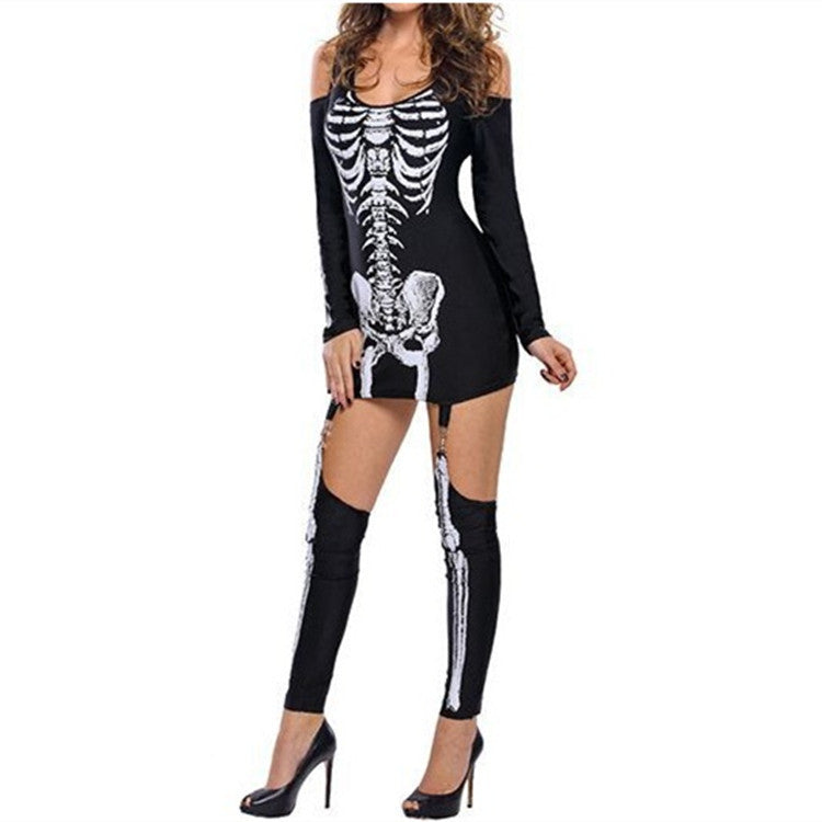 Ornella | Halloween kostuum ingesteld op lange mouwen