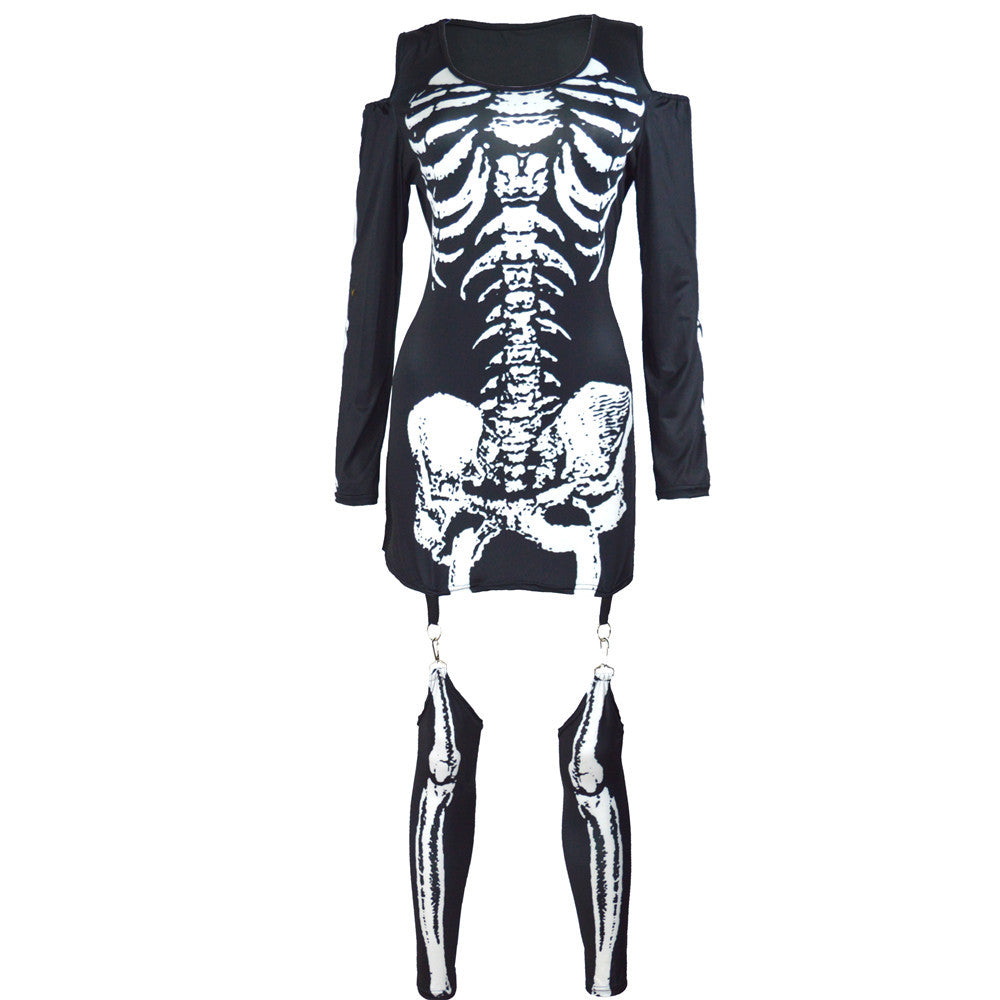 Ornella | Halloween kostuum ingesteld op lange mouwen