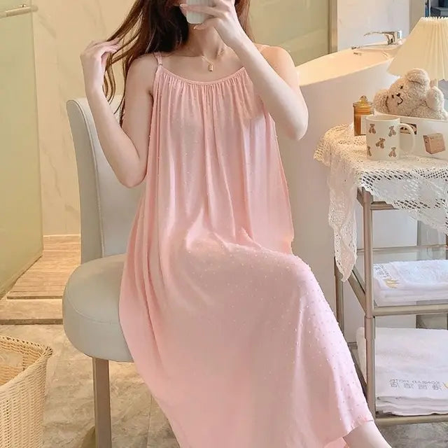 Moonlit Whispers Zomerpyjama Jurk