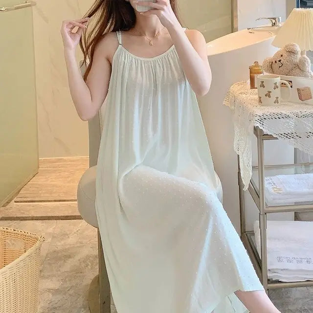 Moonlit Whispers Zomerpyjama Jurk